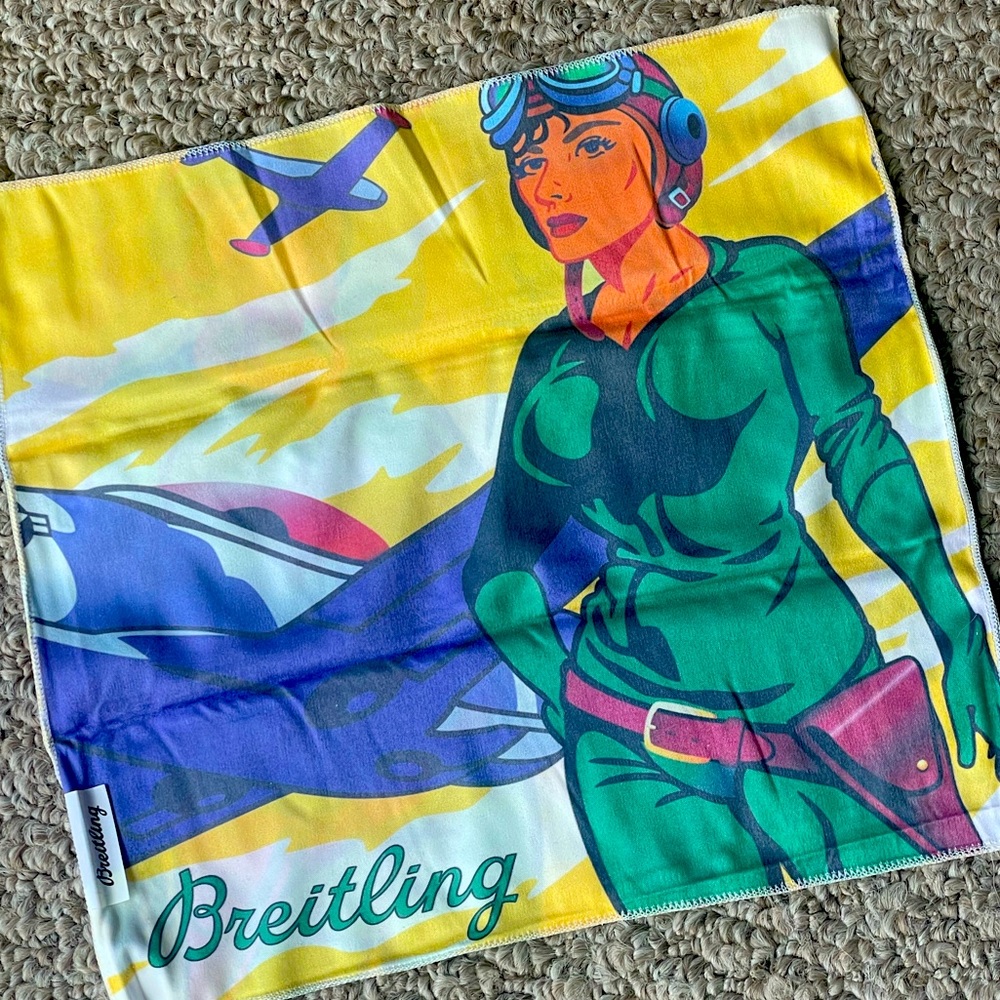 Breitling polishing cloth.